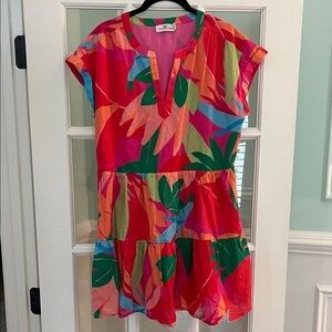 Vineyard Vines Tropical Print Dress | S